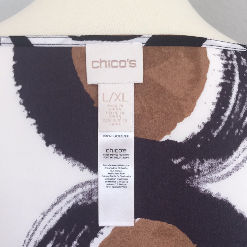 Poncho type blouse, Chicos